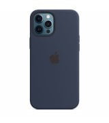 Чехол Apple iPhone 12 Pro Max Silicone Case with MagSafe Deep Navy (MHLD3)