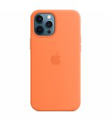 Чехол Apple iPhone 12 Pro Max Silicone Case with MagSafe Kumquat (MHL83)