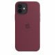 Чехол Apple iPhone 12/12 Pro Silicone Case with MagSafe Plum (MHL23)