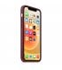 Чехол Apple iPhone 12/12 Pro Silicone Case with MagSafe Plum (MHL23)