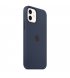 Чехол Apple iPhone 12/12 Pro Silicone Case with MagSafe Deep Navy (MHL43)