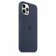 Чехол Apple iPhone 12/12 Pro Silicone Case with MagSafe Deep Navy (MHL43)
