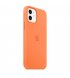 Чехол Apple iPhone 12/12 Pro Silicone Case with MagSafe Kumquat (MHKY3)