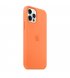 Чехол Apple iPhone 12/12 Pro Silicone Case with MagSafe Kumquat (MHKY3)