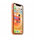 Чехол Apple iPhone 12/12 Pro Silicone Case with MagSafe Kumquat (MHKY3)