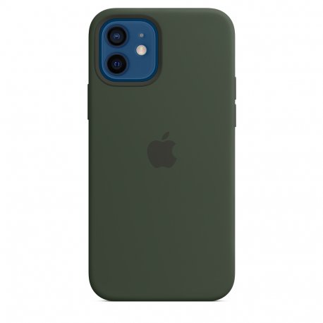 Чехол Apple iPhone 12/12 Pro Silicone Case with MagSafe Cyprus Green (MHL33)