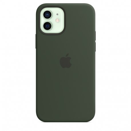 Чехол Apple iPhone 12/12 Pro Silicone Case with MagSafe Cyprus Green (MHL33)
