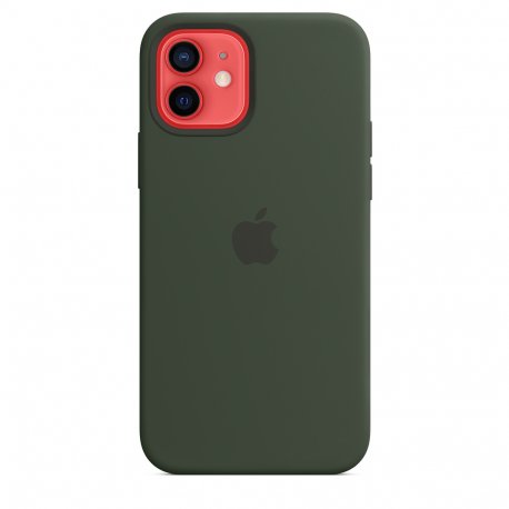 Чехол Apple iPhone 12/12 Pro Silicone Case with MagSafe Cyprus Green (MHL33)