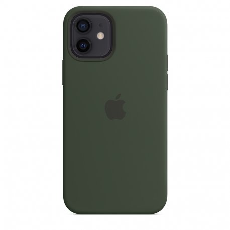 Чехол Apple iPhone 12/12 Pro Silicone Case with MagSafe Cyprus Green (MHL33)