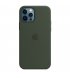 Чехол Apple iPhone 12/12 Pro Silicone Case with MagSafe Cyprus Green (MHL33)