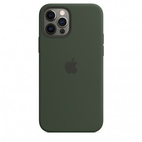 Чехол Apple iPhone 12/12 Pro Silicone Case with MagSafe Cyprus Green (MHL33)