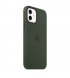 Чехол Apple iPhone 12/12 Pro Silicone Case with MagSafe Cyprus Green (MHL33)