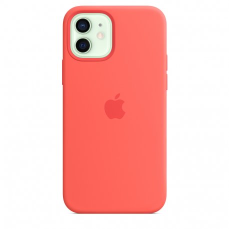 Чехол Apple iPhone 12/12 Pro Silicone Case with MagSafe Pink Citrus (MHL03)