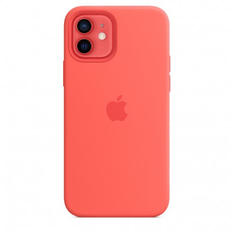 Чехол Apple iPhone 12/12 Pro Silicone Case with MagSafe Pink Citrus (MHL03)