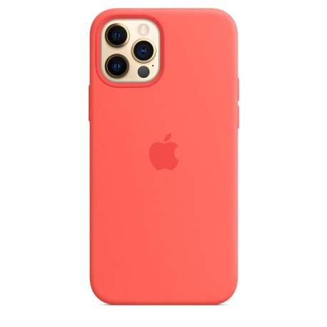 Чехол Apple iPhone 12/12 Pro Silicone Case with MagSafe Pink Citrus (MHL03)