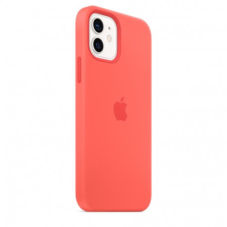 Чехол Apple iPhone 12/12 Pro Silicone Case with MagSafe Pink Citrus (MHL03)