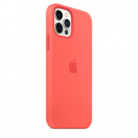 Чехол Apple iPhone 12/12 Pro Silicone Case with MagSafe Pink Citrus (MHL03)