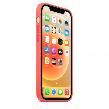 Чехол Apple iPhone 12/12 Pro Silicone Case with MagSafe Pink Citrus (MHL03)