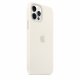 Чехол Apple iPhone 12/12 Pro Silicone Case with MagSafe White (MHL53)