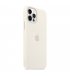 Чехол Apple iPhone 12/12 Pro Silicone Case with MagSafe White (MHL53)