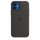 Чехол Apple iPhone 12/12 Pro Silicone Case with MagSafe Black (MHL73)