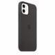 Чехол Apple iPhone 12/12 Pro Silicone Case with MagSafe Black (MHL73)
