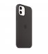 Чехол Apple iPhone 12/12 Pro Silicone Case with MagSafe Black (MHL73)