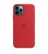 Чехол Apple iPhone 12/12 Pro Silicone Case with MagSafe (Product) Red (MHL63)