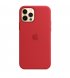 Чехол Apple iPhone 12/12 Pro Silicone Case with MagSafe (Product) Red (MHL63)