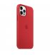 Чехол Apple iPhone 12/12 Pro Silicone Case with MagSafe (Product) Red (MHL63)