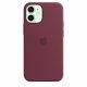 Чехол Apple iPhone 12 Mini Silicone Case with MagSafe Plum (MHKQ3)