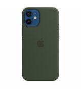 Чехол Apple iPhone 12 Mini Silicone Case with MagSafe Cyprus Green (MHKR3)