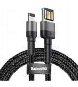 Кабель Baseus Cafule Lightning Special Edition 2.4A (1m) Black/Red (CALKLF-G91)