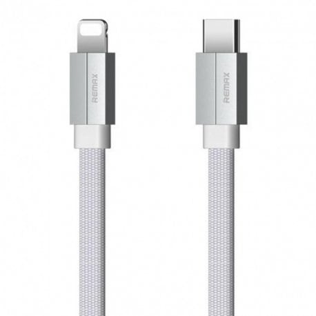 Remax USB Сable Kerolla (RC-094c) (1m) Type-C/Lightning White