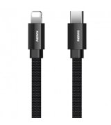 Remax USB Сable Kerolla (RC-094c) (1m) Type-C/Lightning Black
