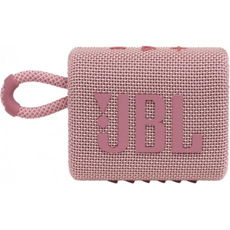 Портативная акустика JBL GO 3 Pink (JBLGO3PINK)