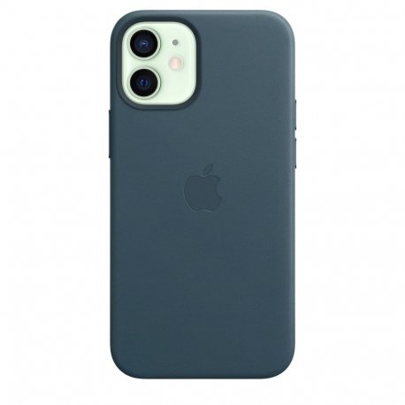 Чехол Apple iPhone 12 Pro Max Leather Case with MagSafe Baltic Blue (MHLG3)