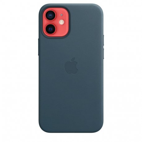 Чехол Apple iPhone 12 Pro Max Leather Case with MagSafe Baltic Blue (MHLG3)