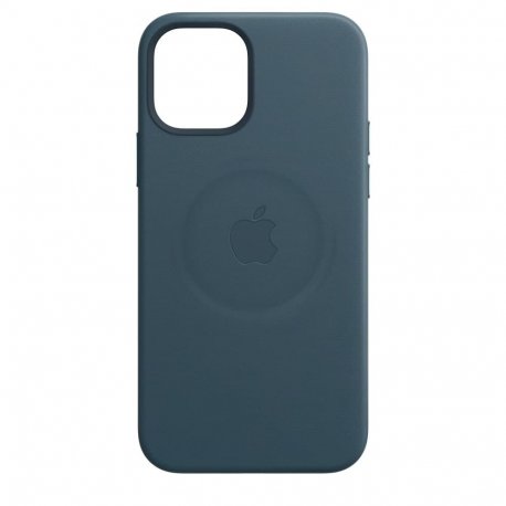 Чехол Apple iPhone 12 Pro Max Leather Case with MagSafe Baltic Blue (MHLG3)