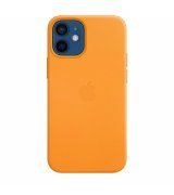 Чехол Apple iPhone 12 Mini Leather Case with MagSafe Baltic Blue (MHK83)
