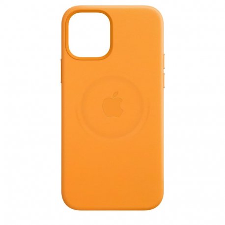 Чехол Apple iPhone 12 Mini Leather Case with MagSafe Baltic Blue (MHK83)