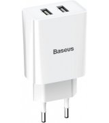 Сетевое зарядное устройство Baseus Speed Mini Dual U Charger White (CCFS-R02)