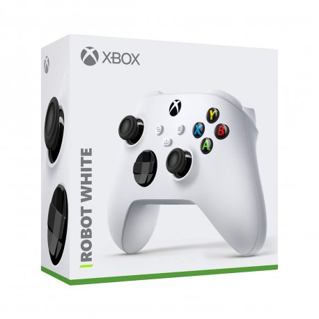 Бездротовий геймпад Xbox серії X від Microsoft Бездротовий контролер S з Bluetooth (робот білий)