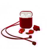 Чехол XO Silicone Case для Apple AirPods 1/2 Red