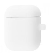 Чохол Silicone Case New with Carbine для Apple Airpods 1/2 Luminescent White