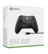 Бездротовий геймпад Microsoft Xbox Series X | S Wireless Controller + USB-C Cable (Carbon Black)