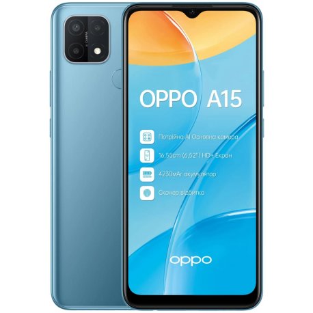 OPPO A15 2/32GB Mystery Blue