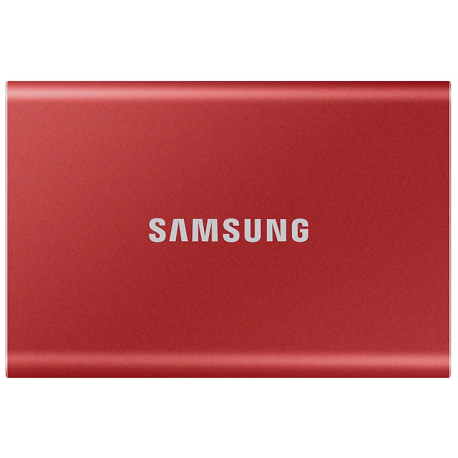 SSD накопитель внешний Samsung T7 500GB USB 3.2 Type-C Red (MU-PC500R/WW)