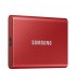 SSD накопитель внешний Samsung T7 500GB USB 3.2 Type-C Red (MU-PC500R/WW)