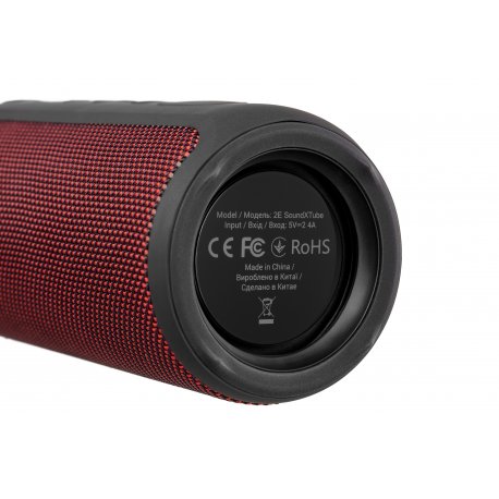 Акустическая система 2E SoundXTube TWS MP3 Wireless Waterproof Red (2E-BSSXTWRD)